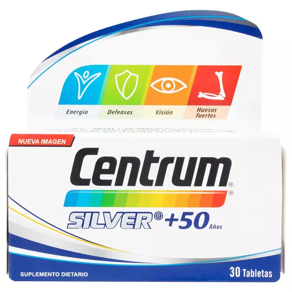 Centrum Silver +50 Años 30 Tabletas
