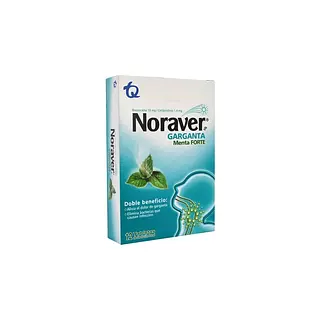 Noraver Pastillas Menta Forte