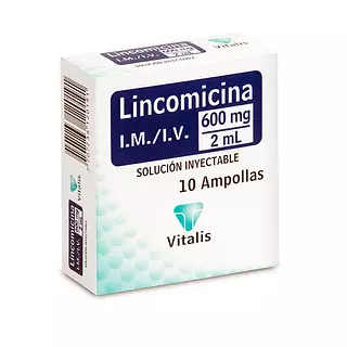 Lincomicina 600 Mg/2 Ml Ampollas