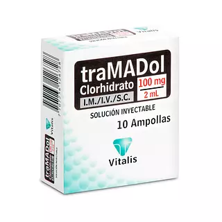 Tramadol 100 Mg/2 Ml Ampollas