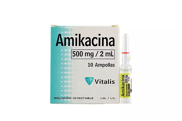 Amikacina 500 Mg/2 Ml Ampollas