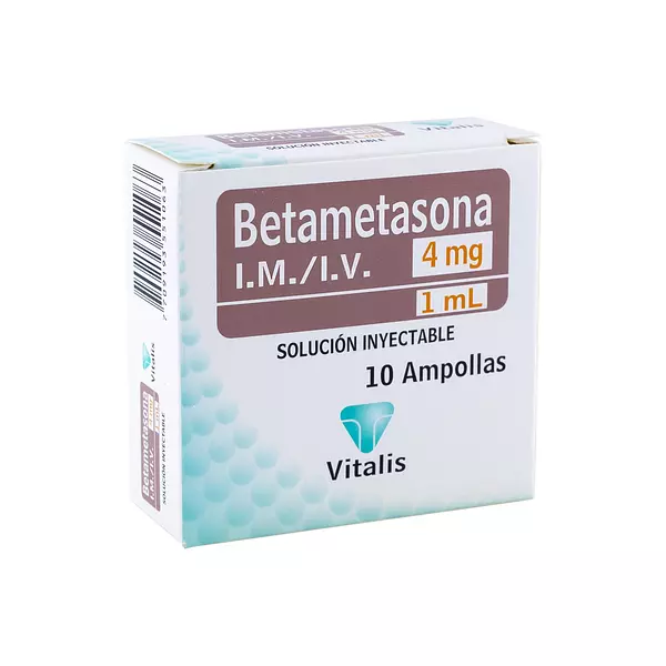 Betametasona 4 Mg/1 Ml Ampollas