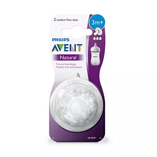 Chupo Philips Avent Flujo Medio 2 Und 3m+