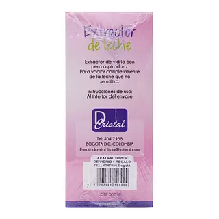 3 Sacaleches Medical Vidrio + Boligrafo