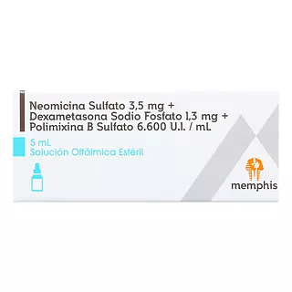 Dexametasona+Polimixina+Neomicina Gotas