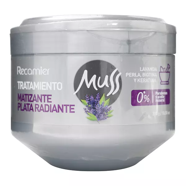 Tratamiento Muss Matizante Plata Radiante