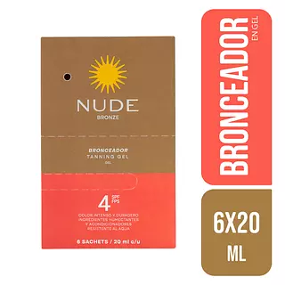 Bronceador Nude Bronze Tanning Gel