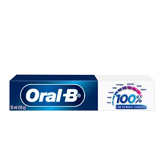 Crema Dental Oral B 100% 50 Gr