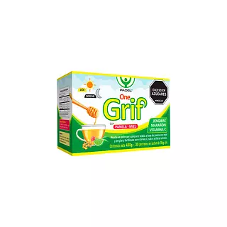 One Grif Con Panela Y Miel 15 Gr