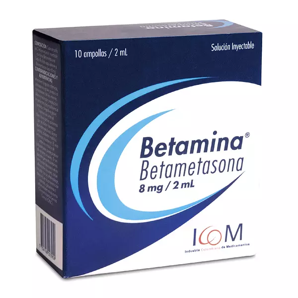 Betamina Betametasona 8 Mg/2 Ml