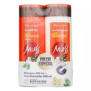 Champu Muss Liso + Acondicionador