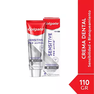 Crema Dental Colgate Sensitive Pro-Alivio Real White