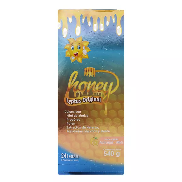 Honey Lyptus Naranja Miel Sobres