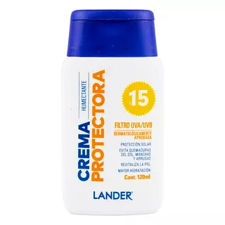 Crema Protectora Lander Spf 15