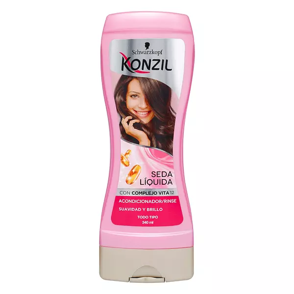 Acondicionador Konzil Seda Liquido Complejo Vita12