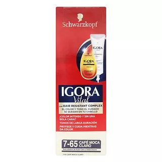 Tinte Igora Vital 7-65 Cafe Moca Claro