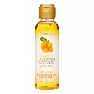 Aceite Johnvery Calendula Naranja Y Arnica