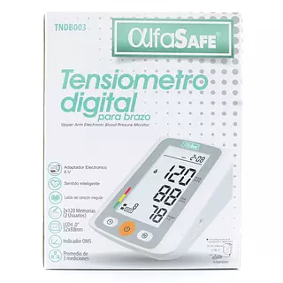 Tensiometro Digital Brazo Alfasafe Hk- 8