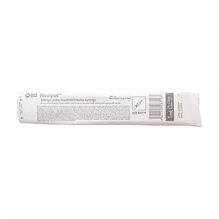 Jeringa Bd Insulina 1 Ml 27 X 1/2 13 Mm