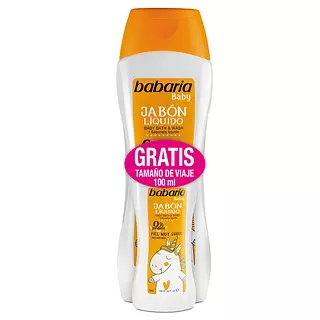 Jabon Liquido Babaria Baby 500ml + 100ml