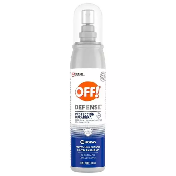 Repelente Off Defense Proteccion Liquido Atomizador