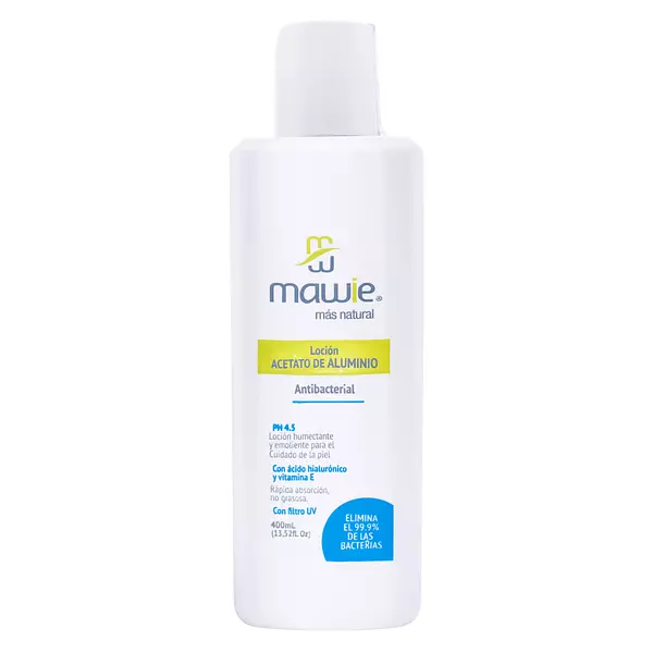 Locion Acetato De Aluminio Antibacterial Mawie