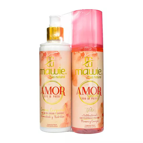 Crema Mawie Amor 250 Ml + Splash Amor 250 Ml