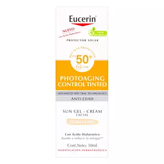 Protector Solar Eucerin Fps 50 Tono Claro