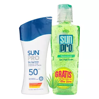 Bloqueador Solar Sun Pro Spf 50 120ml + Gel After