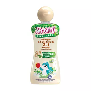 Champu Arrurru Naturals 2 En 1 Avena