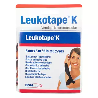 Leukotape K 5cm X 5m Negro