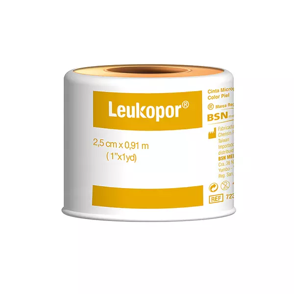 Micropore Leukopor Piel 1x1 Yardas