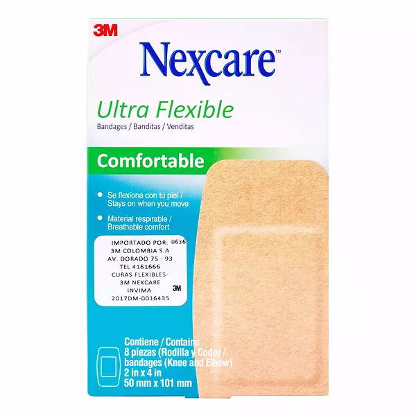 Banditas Nexcare Ultraflexible Rodilla/Codo