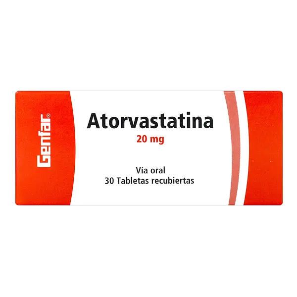 Atorvastatina 20 Mg