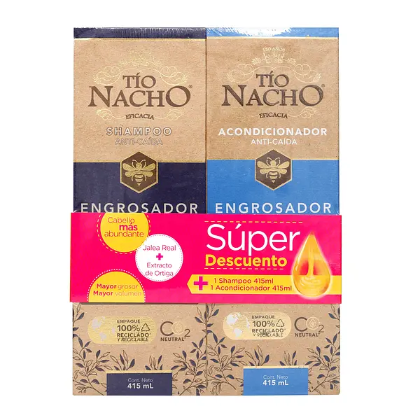 Champu Tio Nacho Engrosador + Acondicionador