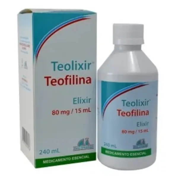 Teolixir Teofilina Elixir 80 Mg/15 Ml
