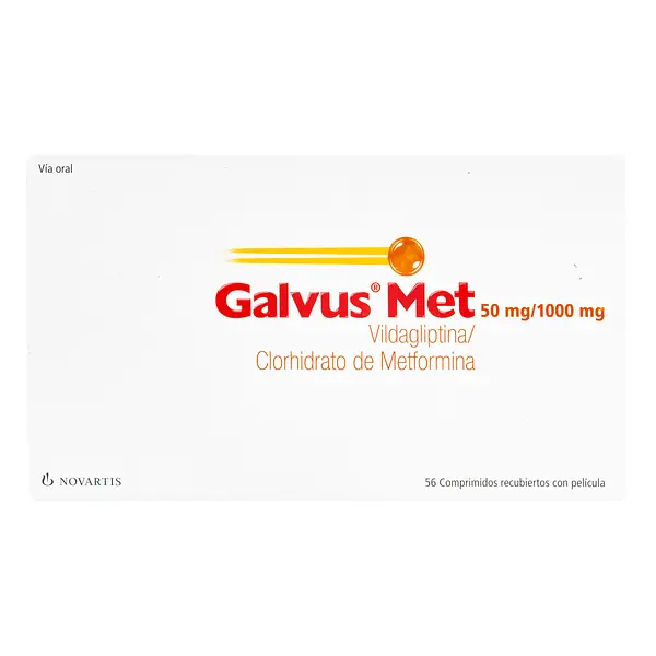 Galvus Met 50 Mg/1000 Mg