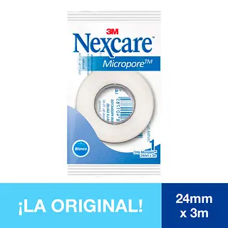 Micropore Blanco 24 Mm X 3 Mts