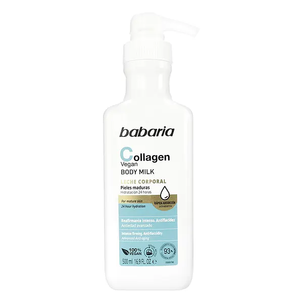 Leche Corporal Babaria Colageno Vegana
