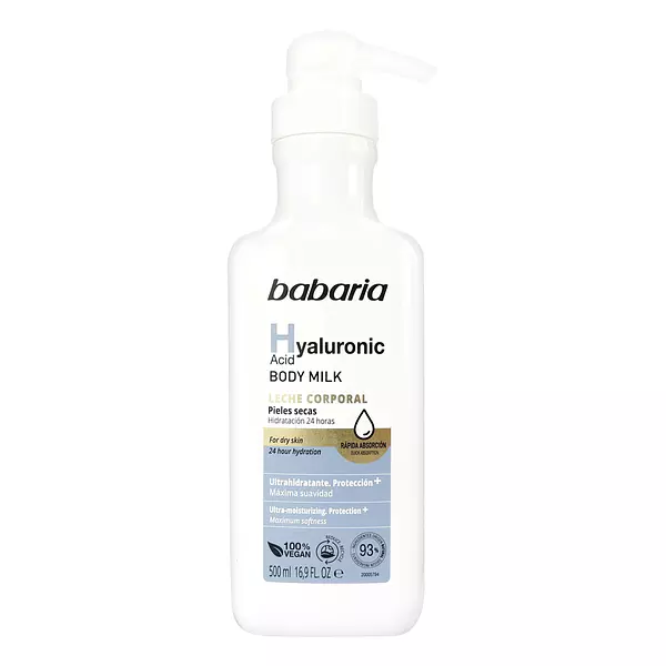 Leche Corporal Babaria Acido Hialuronico