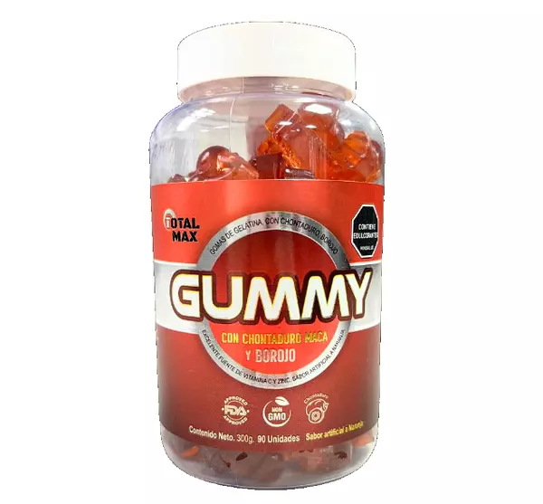 Gummy Chontaduro Borojo Naranja