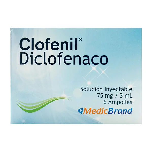 Clofenil Diclofenaco 75 Mg/3 Ml