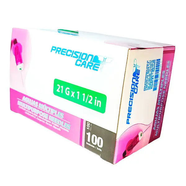 Aguja Multiple B-D 21 G X 1.1/2 In
