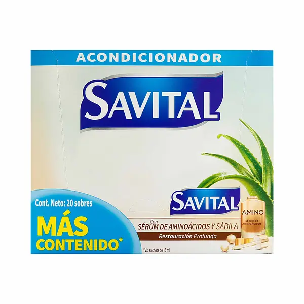 Acondicionador Savital Restaurador Aminoacidos