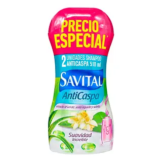 Champu Savital Anticaspa Te Y Seda