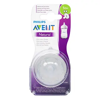 Tetina Natural 2.0 Flujo Lento 1 Mes