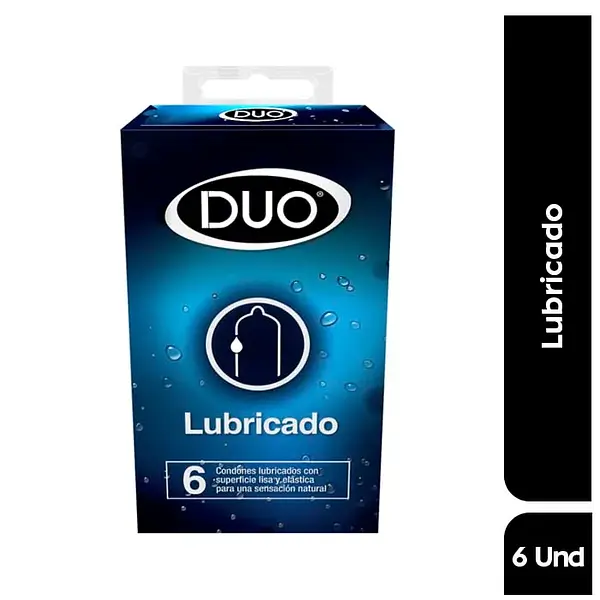 Preservativo Duo Lubricado