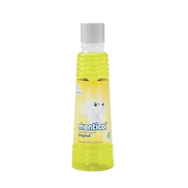 Locion Refrescante Menticol Original Amarillo