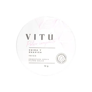 Polvo Compacto Trigo Vitu 4 Castaña
