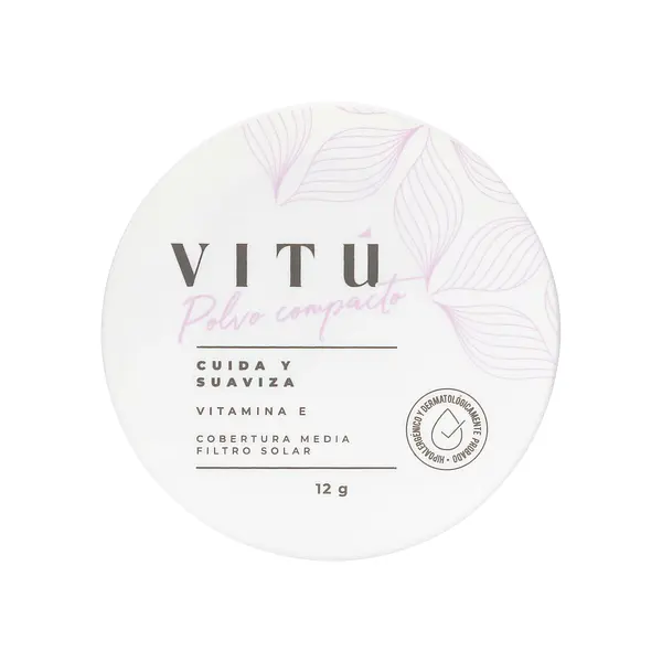 Polvo Compacto Vitamina E Vitu 4 Castaña